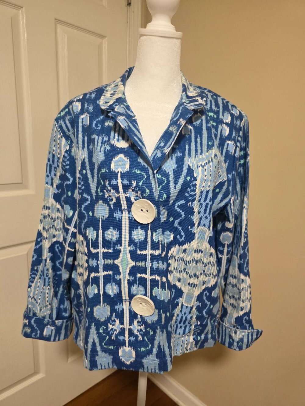 VTG Painted Pony Cotton USA Blazer Women's M